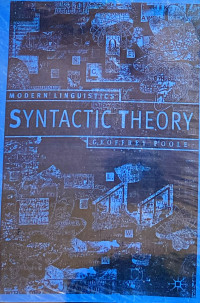 Modern Linguistic, Syntactic Theory