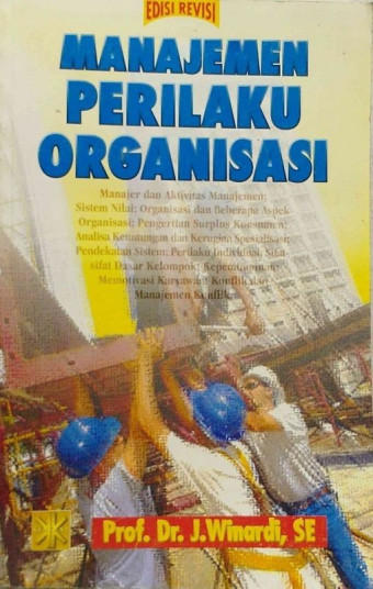 Manajemen Perilaku Organisasi