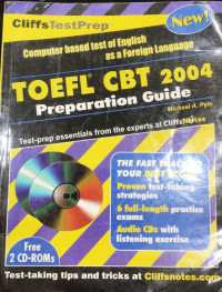 Image of Toefl CBT 2004 Preparation Guide