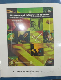 Image of Management Information Systems; Solving Business Problems with Information Technology
