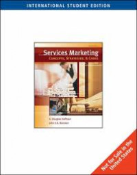 Services Marketing; Concept,Strategies & Cases