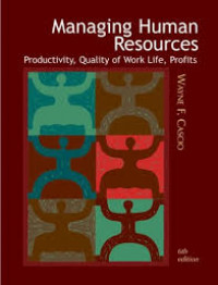 Managing Human Resources; Productivity, Quality of work life, profile