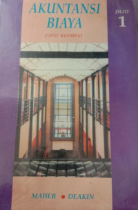 Akuntansi Biaya Jil. 1