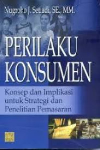 Image of Perilaku Konsumen; Konsep dan Implikasi untuk Strategi dan Penelitian Pemasaran