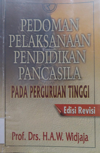 Pedoman Pelaksanaan Pendidikan Pancasila pada Perguruan Tinggi