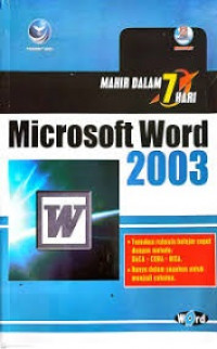 Microsoft Word  2003