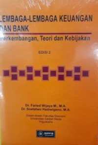 Image of Lembaga-lembaga Keuangan dan Bank; Perkembangan, Teori dan Kebijakan