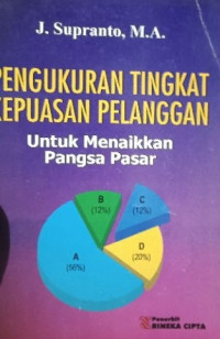 Pengukuran Tingkat Kepuasan Pelanggan; Untuk Menaikkan Pangsa Pasar