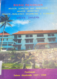 Buku Panduan Widya Dharma Pontianak; Tahun Akademik 1997/1998