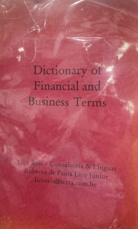 Image of Dictionaryof Financial and Business Terms