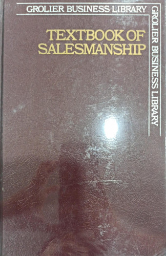 Textbook of Salesmanship