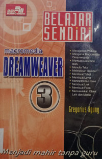 Macromedia Dreamweaver 3