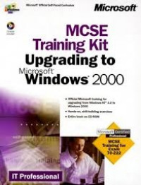Image of Microsoft Windows 2000 Professional; MCSE Tranning Kit
