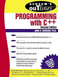 Theory and Problems of Programming With C++