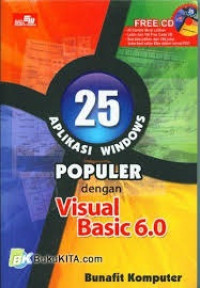 25 Aplikasi Windows Polpuler dengan Visual Basic 6.0