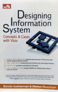 Image of Designing Information System; Concepts and Cases with Visio