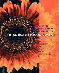 Image of Total Quality Management; A Cross Functional Perspective