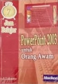 PowerPoint 2003 untuk Orang Awam