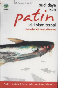 Image of Budi Daya Ikan Patin di Kolam Terpal; Lebih Mudah, Lebih Murah, Lebih Untung