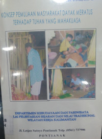 Konsep Pemujaan Masyarakat Dayak Meratus Terhadap Tuhan Yang Mahakuasa