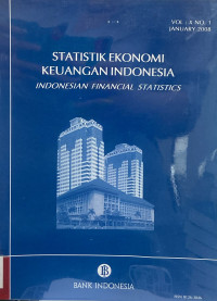 Image of Statistik Ekonomi Keuangan indonesia (Vol. 10 No. 1, Jan 2008)