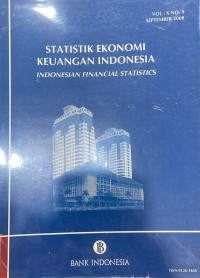 Image of Statistik Ekonomi Keuangan Indonesia (Vol. 10 No. 8, Ags 2008)
