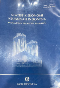 Image of Statistik Ekonomi Keuangan Indonesia (Vol. 10 No. 11, Nop 2008)
