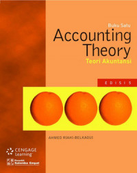 Accounting Theory Jil. 1; Teori Akuntansi