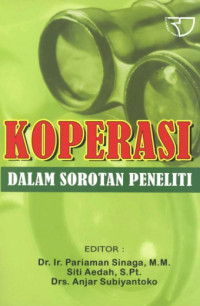 Image of Koperasi; Dalam Sorotan Peneliti
