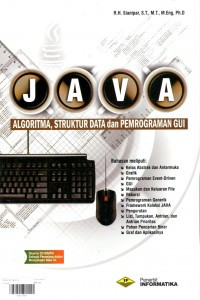 Java; Algoritma, Struktur Data, dan Pemrograman GUI