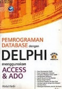 Pemrograman Database dengan Delphi Menggunakan Access dan ADO