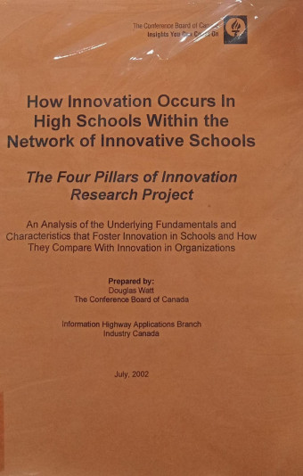 How innovation Occurs In High Schools Within the Network of Innovative Schools; An Analysis of The Underlying Fundamentals and Characteristics that In