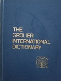 Image of The Grolier International Dictionary; Volume Two