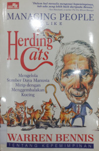Image of Managing People Is Like Herding Cats; Mengelola Sumber Daya Manusia Mirip dengan Menggembalakan Kucing