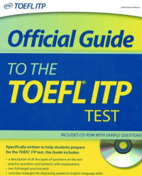 Official Guide to the TOEFL ITP Test