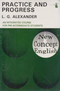 Practice and Progress; An Integrated Course For Pre-Intermediate Students